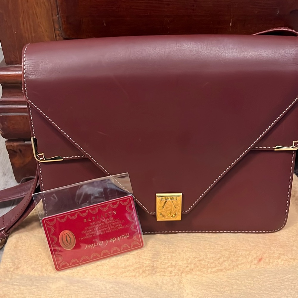 Pre loved Cartier bag with authenticity card